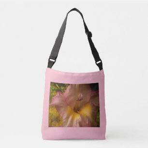 Ajustável O bolsa cor-de-rosa da flor