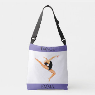 Ajustável O bolsa da dança, nome personalizado. O dobro