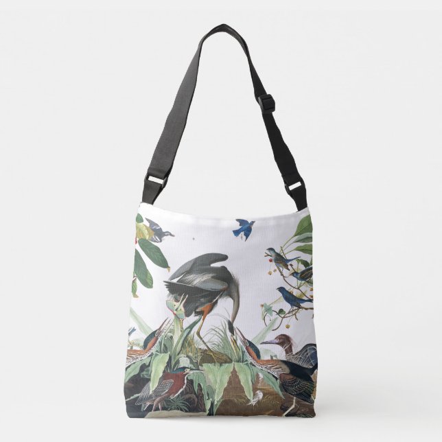 Ajustável O bolsa de Audubon dos pássaros do Bluebird da (Frente)