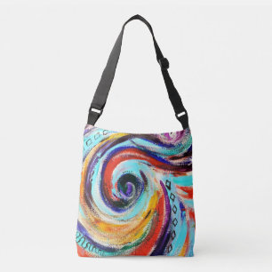 Ajustável O bolsa do redemoinho do arco-íris