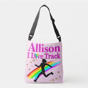 AJUSTÁVEL PERSONALIZADO EU AMO BOLSA DE CORPO CRUZADO DE PIN
