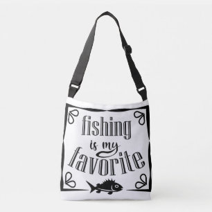 Ajustável Pescar é a minha bolsa favorita