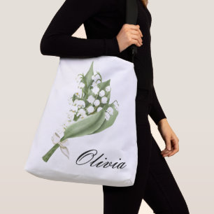 AJUSTÁVEL PODE NASCER BOLSA PERSONALIZADO DO FLOR MÊS