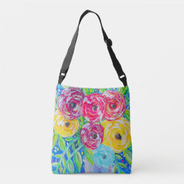 Ajustável Pop de Petais - Bolsa Floral Brilhante Por J. Alex