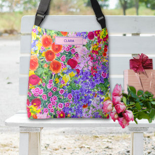 Ajustável Presente Chic para Madrasta - Bolsa Floral Elegant