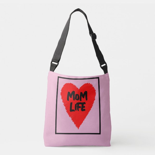 AJUSTÁVEL PUXA DE BOLSA DE VIDA MÃE (Frente)