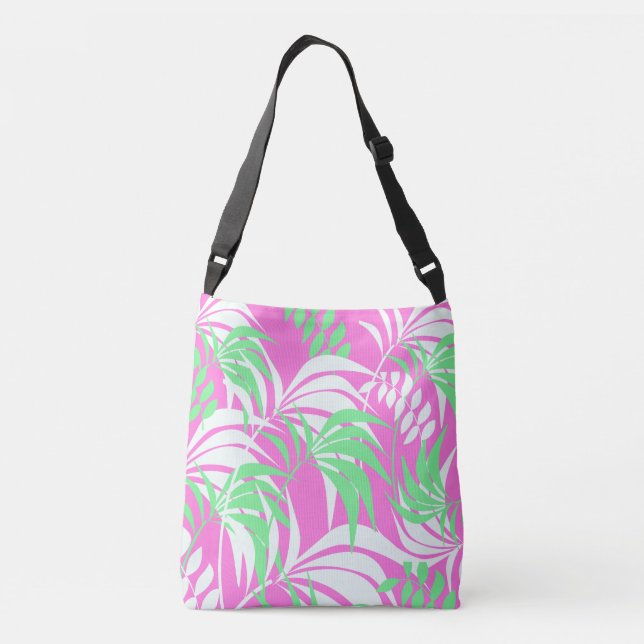 Ajustável Saco tropical de Crossbody da bolsa (Verso)