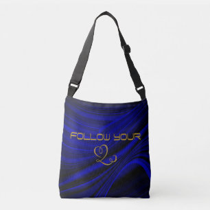 Ajustável siga a sua bolsa de corpo cruzado