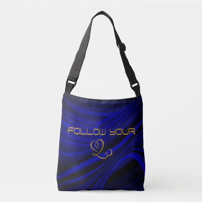 Ajustável siga a sua bolsa de corpo cruzado (Frente)