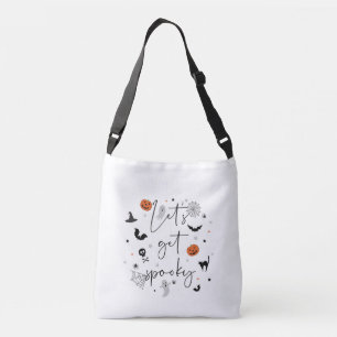 Ajustável Vamos ficar assustados com a bolsa de corpo cruzad