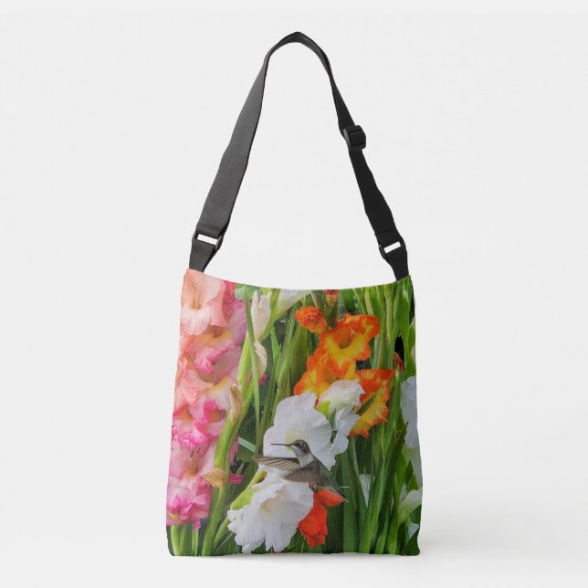 Ajustável Vern The Hummingbird Bolsa sobre o ombro 2 (Frente)