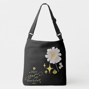 Ajustável "Você É Meu Sol Bolsa transversal de Margarida B