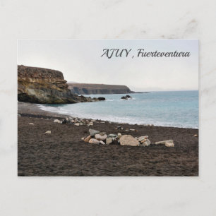 Ajuy Fuerteventura Beach - cartão postal