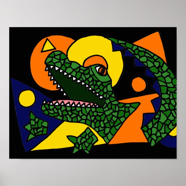 AK- Gator Art Poster (Frente)