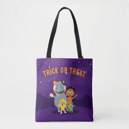Akili e Amigos Trick ou Treine Tote Bag