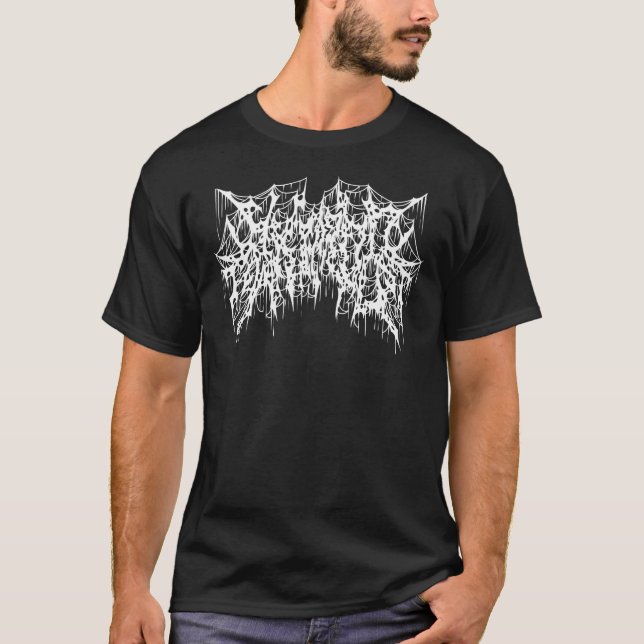 AKIProd Logotipo do Metal Death Classic T-Shirt (Frente)