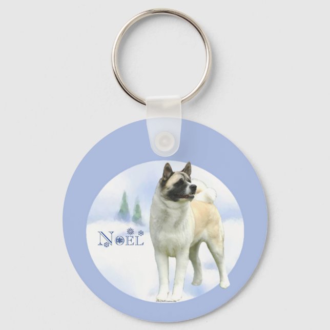 Akita Noel Chaveiro (Frente)