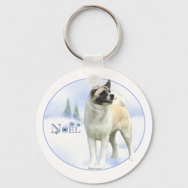 Akita Noel Chaveiro (Frente)