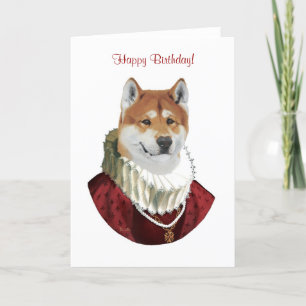 Akita, Parabéns! cartão