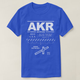 Akron Fulton International Airport AKR T-Shirt