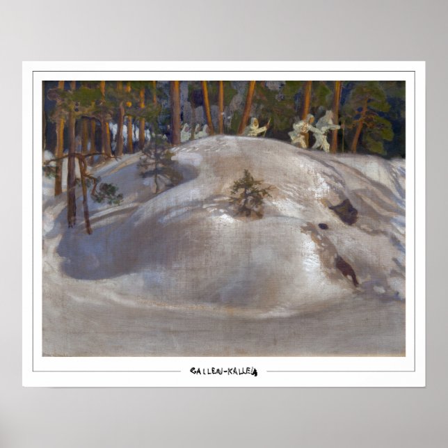 Akseli Gallen-Kallela Zedign Art Poster nº 125 (Frente)