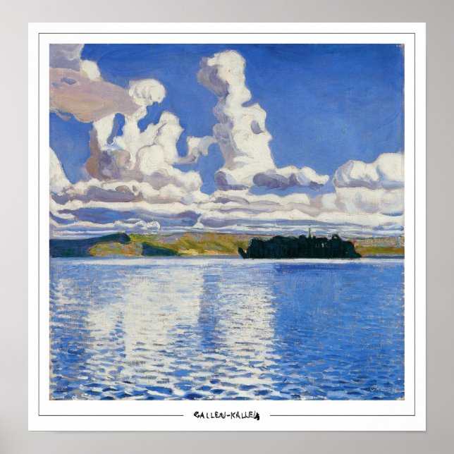 Akseli Gallen-Kallela Zedign Art Poster nº 31 (Frente)