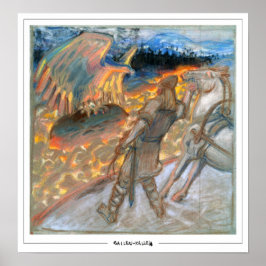 Akseli Gallen-Kallela Zedign Art Poster nº 355