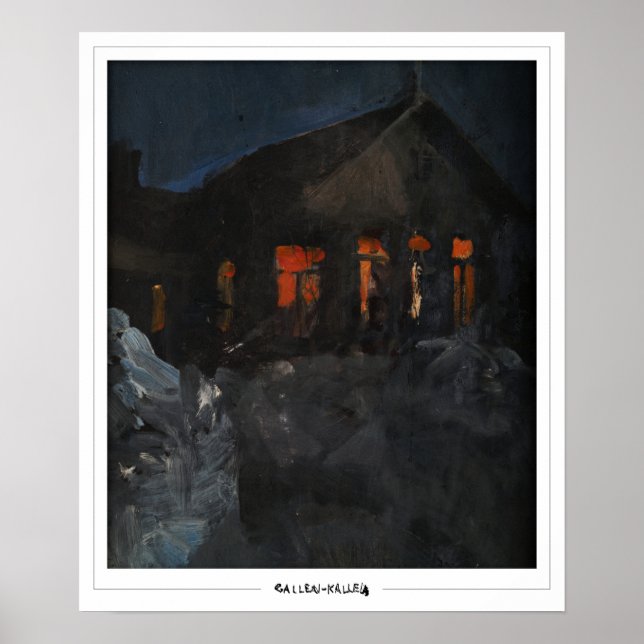 Akseli Gallen-Kallela Zedign Art Poster nº 367 (Frente)