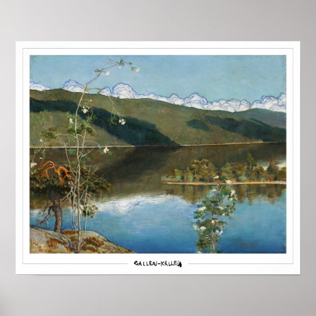 Akseli Gallen-Kallela Zedign Art Poster nº 384 (Frente)