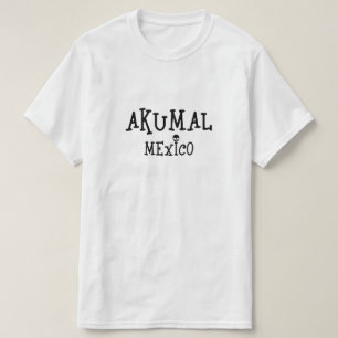 Akumal Mexico Design - Valor T-Shirt masculino