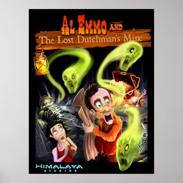 Al Emmo e o Poster do Mino do Holandês Perdido (Frente)