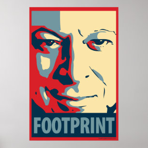 Al Gore - pegada: Poster de OHP