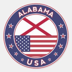 Alabama, Estados Unidos, adesivo do Alabama