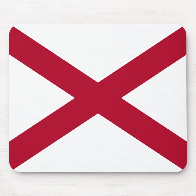 Alabama Mouse Pad da Bandeira do Estado (Frente)