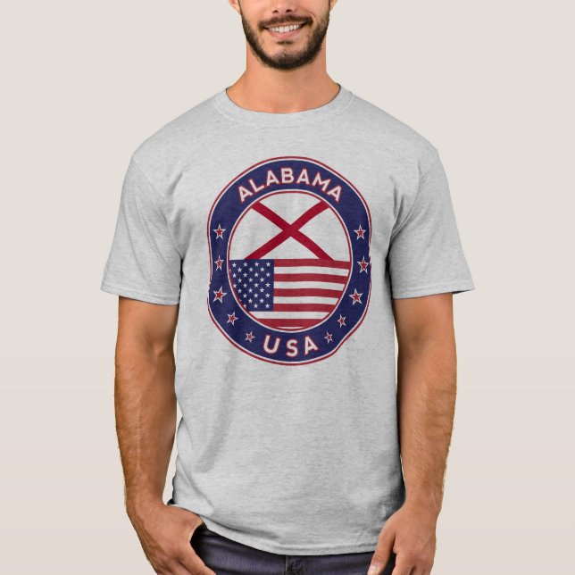 Alabama, USA States, Alabama t-shirt (Frente)