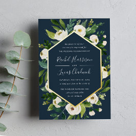 Alabaster | Casamento de Quadro Floral Branco