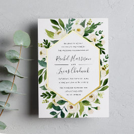Alabaster | Casamento de Quadro Floral Branco