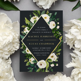 Alabaster | Casamento de Quadros Florais Verde e B