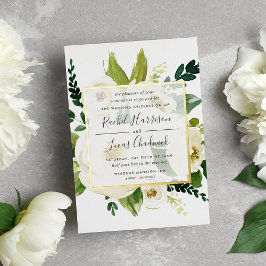 Alabaster Floral Wedding Dourado