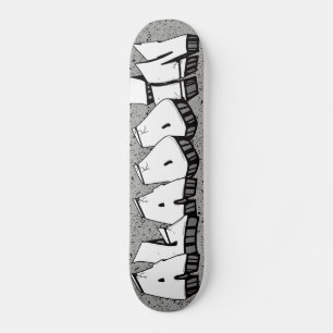 ALADDIN NOME DO GRAFITE SKATEBOARD PERSONALIZADO S
