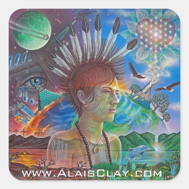 Alais Clay - Fim de um adesivo Era (Frente)