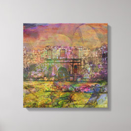 Álamo - Após A Queda - Arte Canvas Quadrada