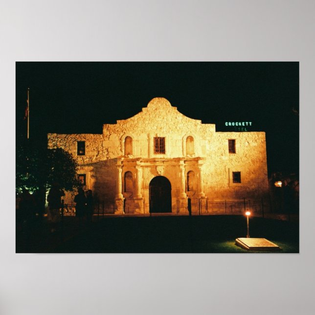 Alamo Night Poster (Frente)