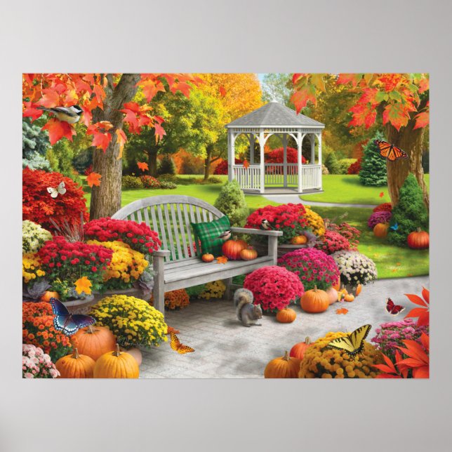 Alan Giana "Autumn Oasis 2" Poster (Frente)