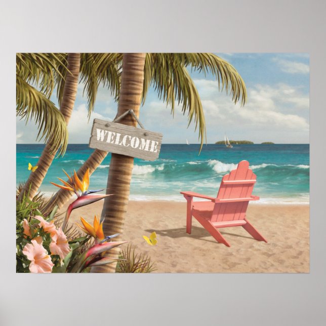 Alan Giana "Bem-vindo ao Paraíso" Poster (Frente)