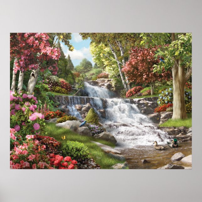 Alan Giana "By the Falls" Poster (Frente)