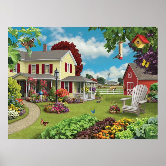 Alan Giana "Country Home" Poster (Frente)