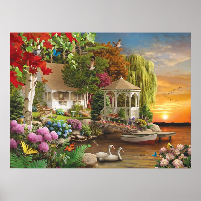 Alan Giana "Heaven on Earth" Poster (Frente)