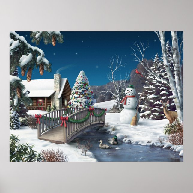 Alan Giana "In Winter's Home" Poster (Frente)