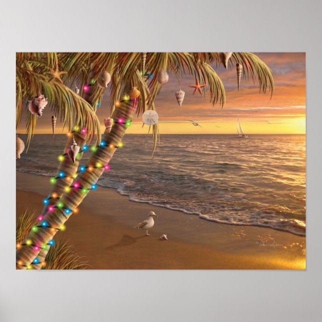 Alan Giana "Presentes do Mar" Poster (Frente)